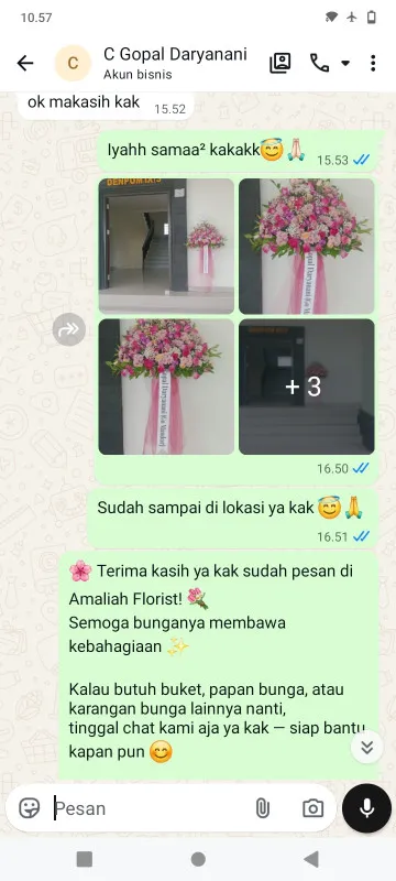 Pengiriman Karangan Bunga Nalumsari
